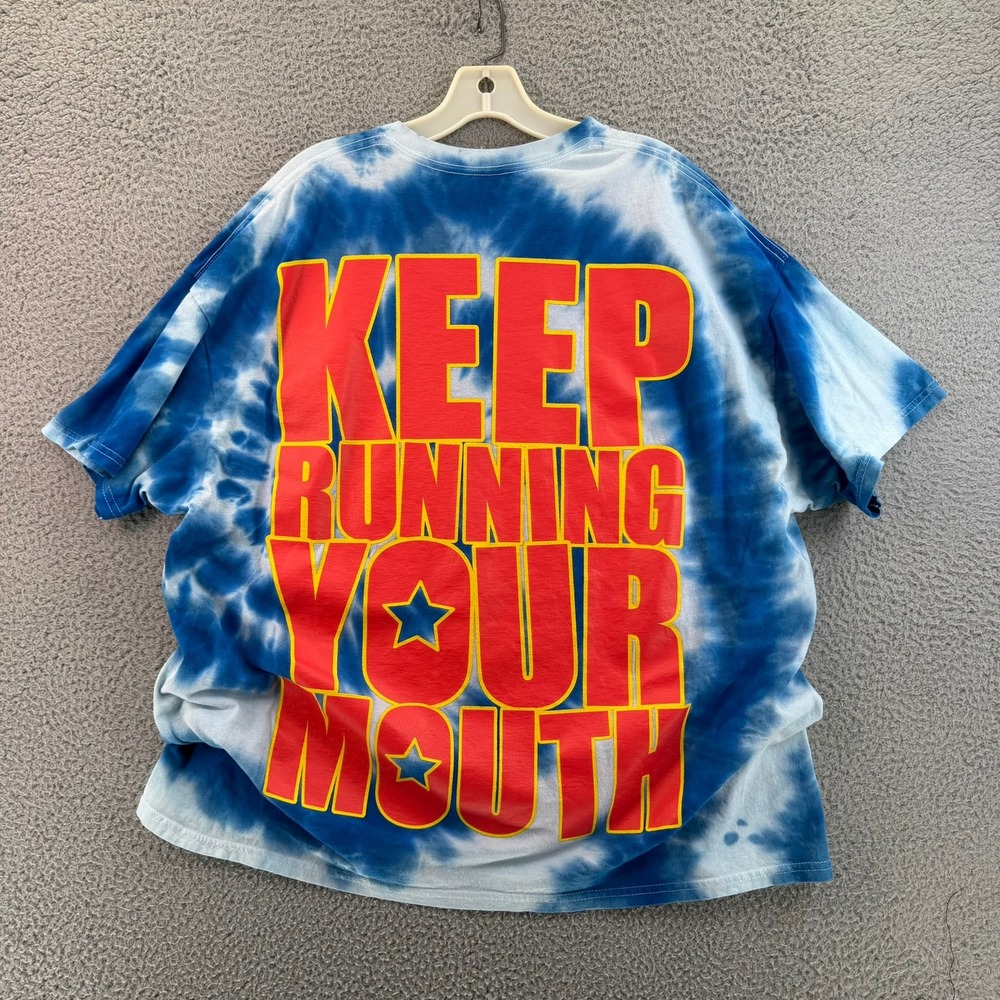 A Day To Remember Tie Dye Shirt Pac Man Keep Running Your Mouth Mens 2XL - Picture 5 of 15